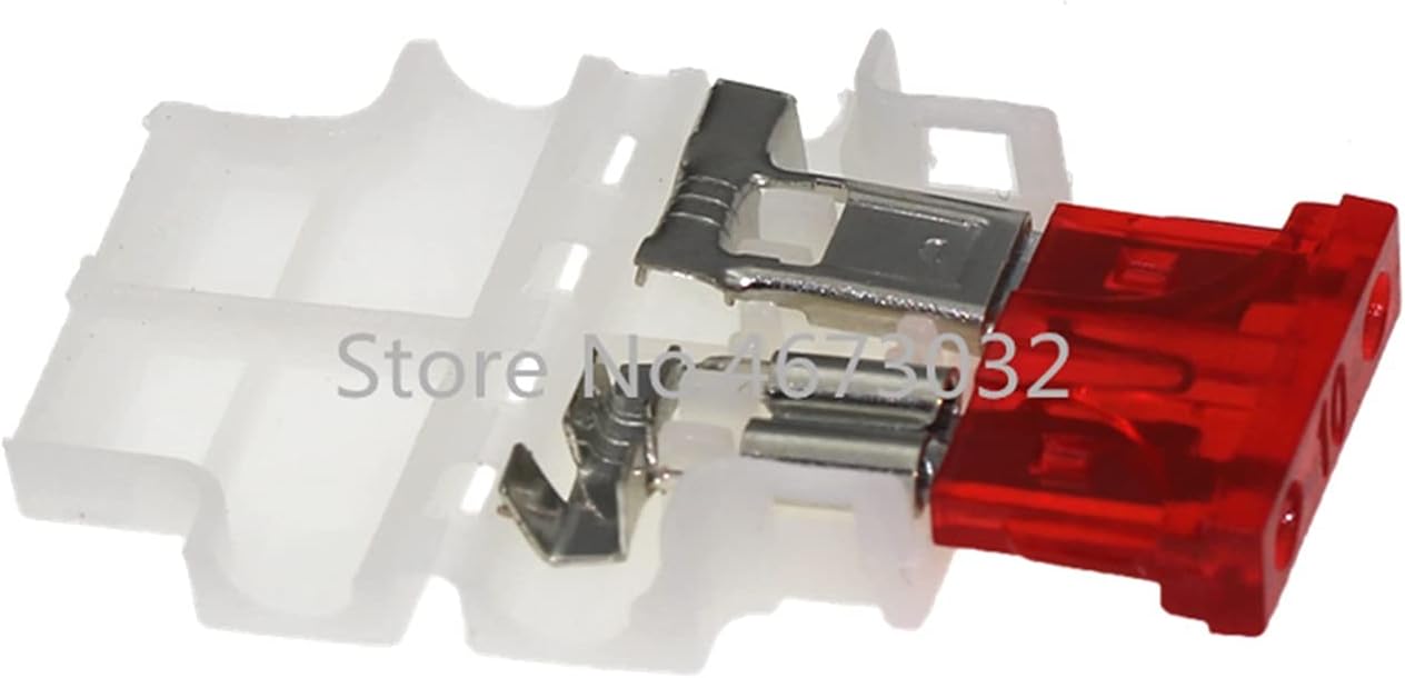 Fuse 5sets Auto Standard Middle Fuse Holder + Car Boat Truck ATC/ATO Blade Fuse 3A 5A 10A 15A 20A 25A 30A 35A 40A(5sets 5A)