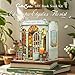 CUTEBEE Book Nook Kit - DIY Miniature House Dollhouse Kit for Adults and Teens, Booknook Tiny House Bookshelf Decor 3D Wooden Puzzle, Gifts for Family, Friends (Champs-Élysées Florist)