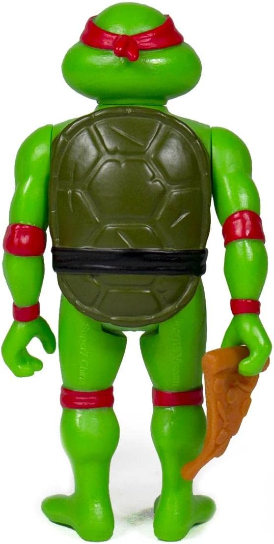 Super7 Teenage Mutant Ninja Turtles Raphael 3.75 in Reaction Figure