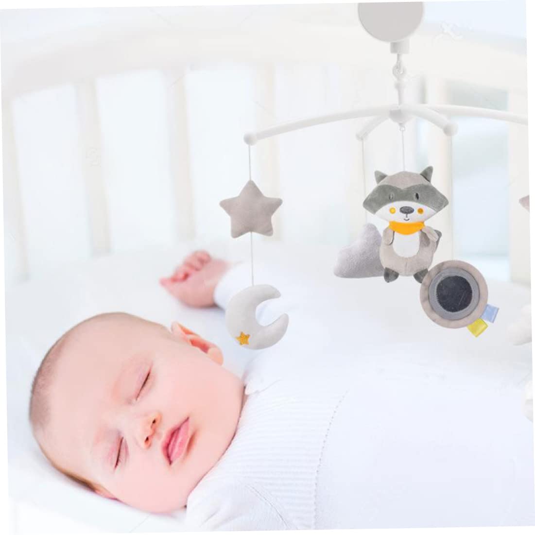 Campana giratoria colgante móvil para cuna Musical de bebé, juguetes de decoración para cama infantil para niña y niño