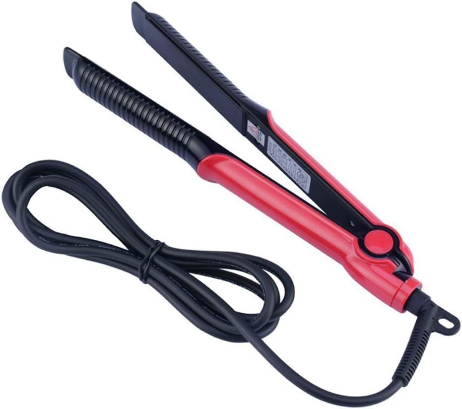 NANZU 2in1 Dry Wet Flat Iron Hair Straighteners Curler Corrugated Crimper Waves Straightening Curling Iron Styling Tool
