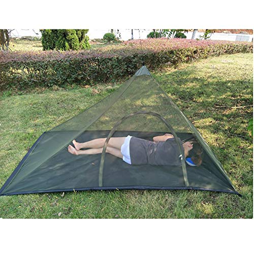 Vilemoon Mosquito Net For Camping Bed Compact And Ultra-Light For Travel Outdoor Netting Cover Lightweight Mesh (Green) #TOP6