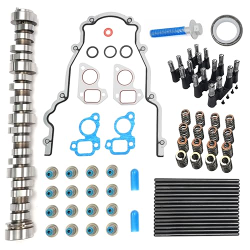 Image of KAX Sloppy Stage 2 Camshaft Kit for LS LS1 LS2 LQ4 LQ9 4.8 5.3 6.0L E1840P, for Chevrolet Silverado 1500 2000-2006, Tahoe 2000-2004, Suburban 1500 2000-2004, Avalanche 1500 2002-2004, Express 2500 SSR