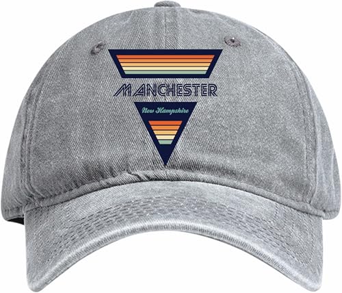 Gorra Trucker Retro Manchester New Hampshire Unisex miniatura 1