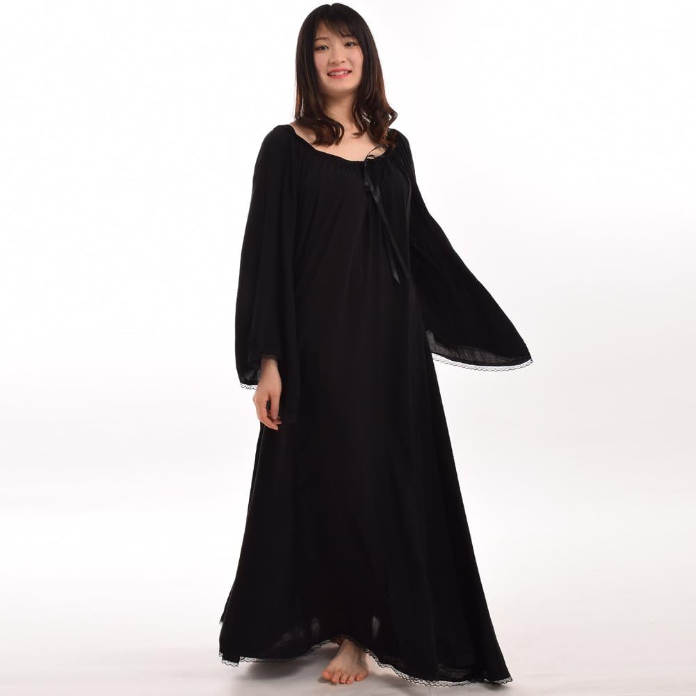 BLESSUME Medieval Wedding Dress Renaissance Pirate Faire Celtic Chemise Under Dress - Image 5