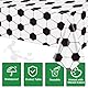 4Pcs Fußball-Tischdecken, rechteckige Sport-Ball-Tischabdeckungen für Kinder Fußball-Thema Fan-Sport-Veranstaltung Spiel-Tag Fußball-Geburtstag Party Supplies, 130 x 220cm