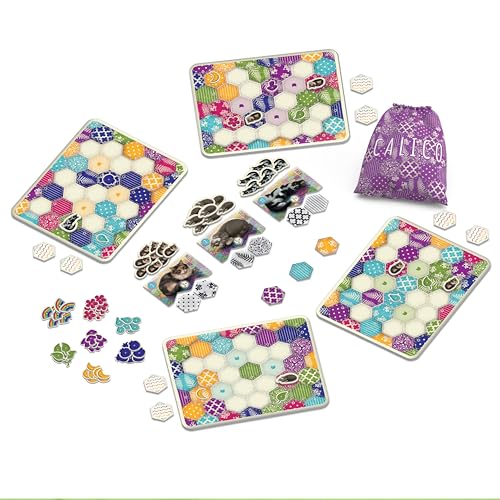 Calico juego de mesa para 1-4 jugadores miniatura 3