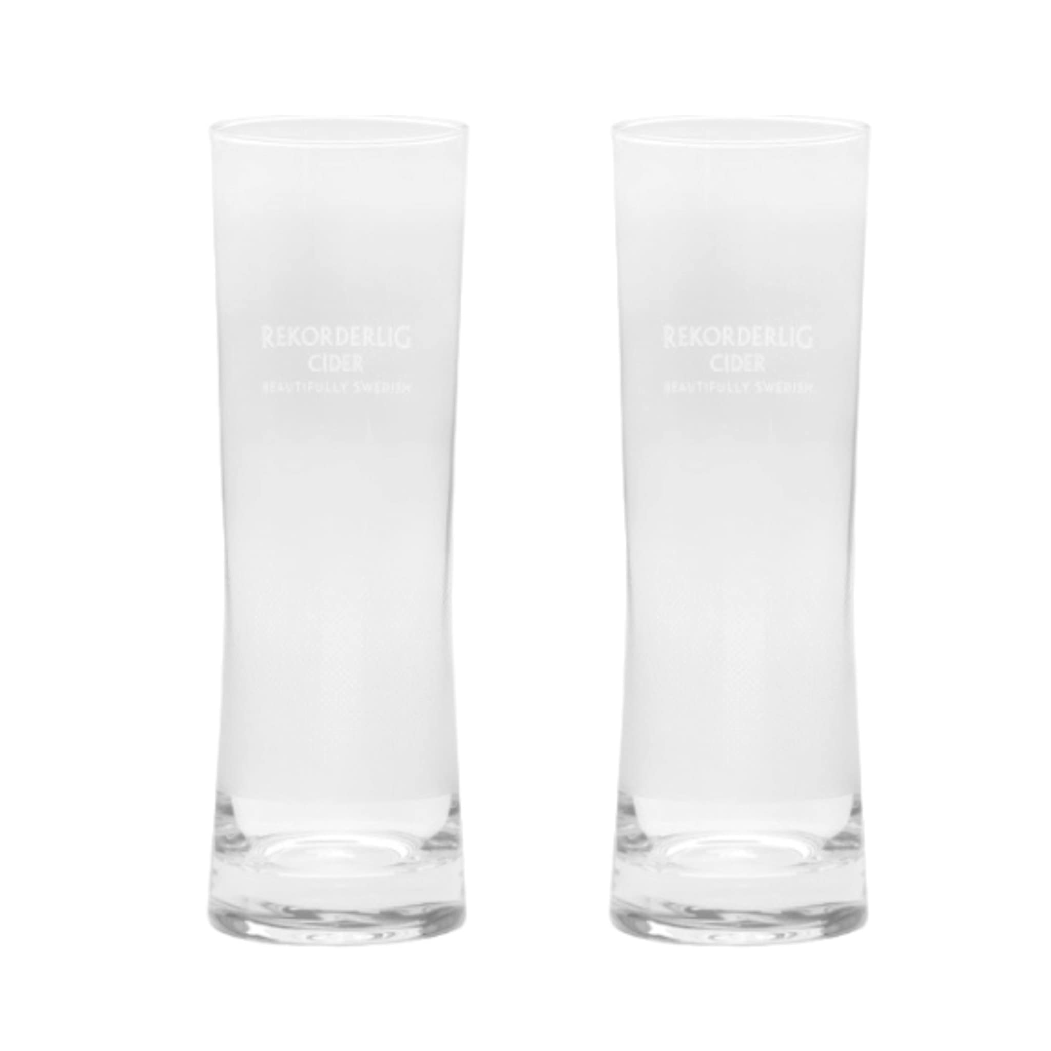 GarageBarRekorderlig Glass | Half Pint 25cl Cider Glass| Official Merchandise | Comes with 2X Coasters (2 Glasses)