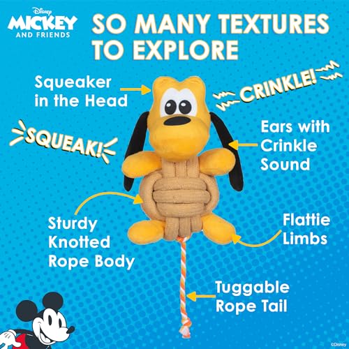 Pluto-Knotty-Rope-Pet-Toy-with-Squeaker-9-Inch-Squeaky-Dog-Toys-for-Pets-Rope-Tug-Toy-for-Dogs-Inspired-by-Pluto-of-Mickey-and-Friends - Cucciolini Doodles   Pluto-Knotty-Rope-Pet-Toy-with-Squeaker-9-Inch-Squeaky-Dog-Toys-for-Pets-Rope-Tug-Toy-for-Dogs-Inspired-by-Pluto-of-Mickey-and-Friends