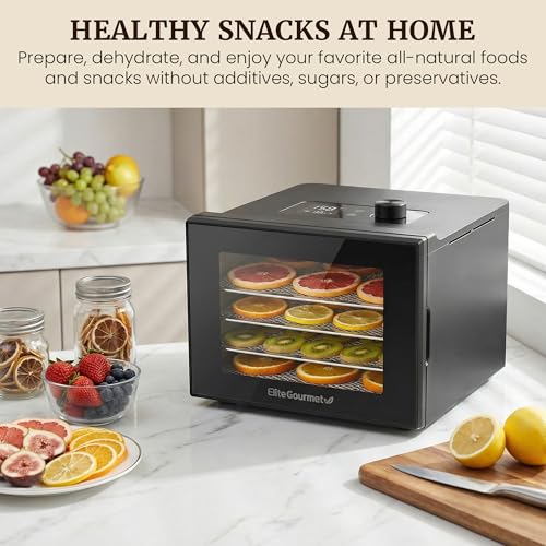 Catálogo de Deshidratador de Alimentos Hamilton Beach los más solicitados. 5 Deshidratador de Alimentos Hamilton Beach marca Elite Gourmet (2)