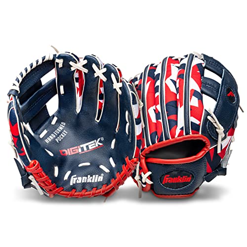 Image of Franklin Sports Kids Baseball Gloves - RTP Youth Teeball Glove + Ball Set - Boys + Girls Teeball Mitt Set - Kids + Toddlers - 9.5 inch