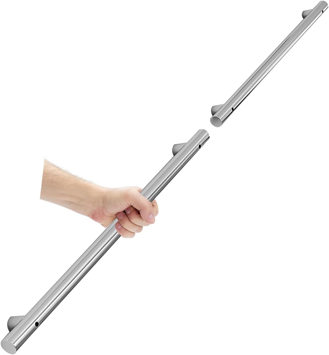 ステンレス 手すり 段差 階段 玄関 角度調整 200kg耐荷重 180cm 壁