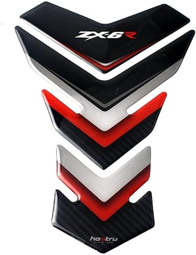 Calcomanías de motocicleta para Kawasaki Ninja ZX6R 636 ZX 6R ABS 2004-2021, calcomanía para motocicleta Protector de tanque (color : 51)