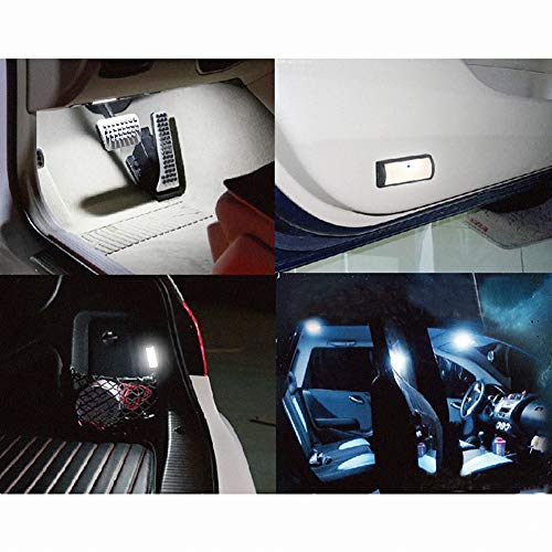 JIANFA Car LED light,Car Interior Light Dc 12V Car Reading Lights Mini Car Interior LED light for various vehicles, like Car, Boat,Van, Truck, Trailer, Motorhome (BLUE)) - Thumbnail 6