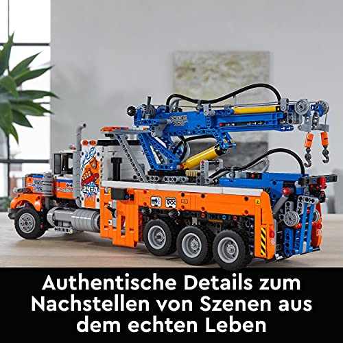 LEGO 42128 Technic Schwerlast-Abschleppwagen, Modellbauset, Technik für Kinder, Kran-Spielzeug, Geschenk für Mädchen und… – Bild 7