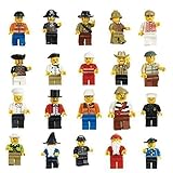 Lot of 10 New Minifigures Men People City Sets 100% Compatable