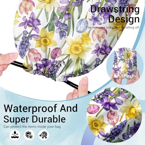 Image of Small Gymnastics Drawstring Grip Bag for Gymnasts Holding