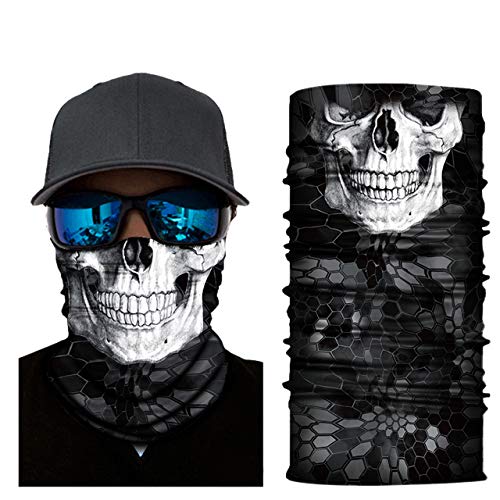 Acbungji Seamless Face Scarf Head Wraps Headwear Bandana Headband Balaclava Neck Gaiter Multifunction #TOP2