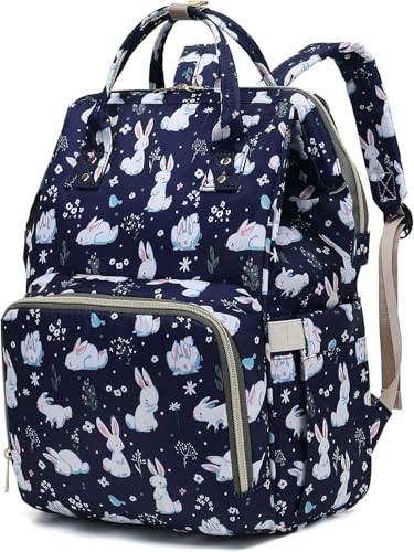 Image of ShopyVid Babies Diaper Bag for Mothers | Maternity Bag for Travel | New Born Baby Diaper Bag for Mother, Multi Compartments, Insulated Bottle Pockets (Waterproof, 17 litres)