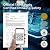 Bluevua RO100ROPOT-Lite(UV) Countertop Reverse Osmosis Water Filter System, White, with Dual-Pack Remineralization Filters, Bundle