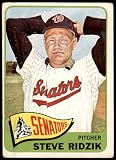 1965 Topps #211 Steve Ridzik Washington Senators (Baseball Card) FAIR Senators