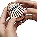 Lagnlnaoy 8 Key Mini Wood Kalimba Exquisite Finger Thumb Piano Marimba Musical Good Accessories Pendant Gift