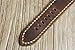 Vintage mens leather watch straps, rustic brown leather band for Panerai watch,custom watch band - WS05BB