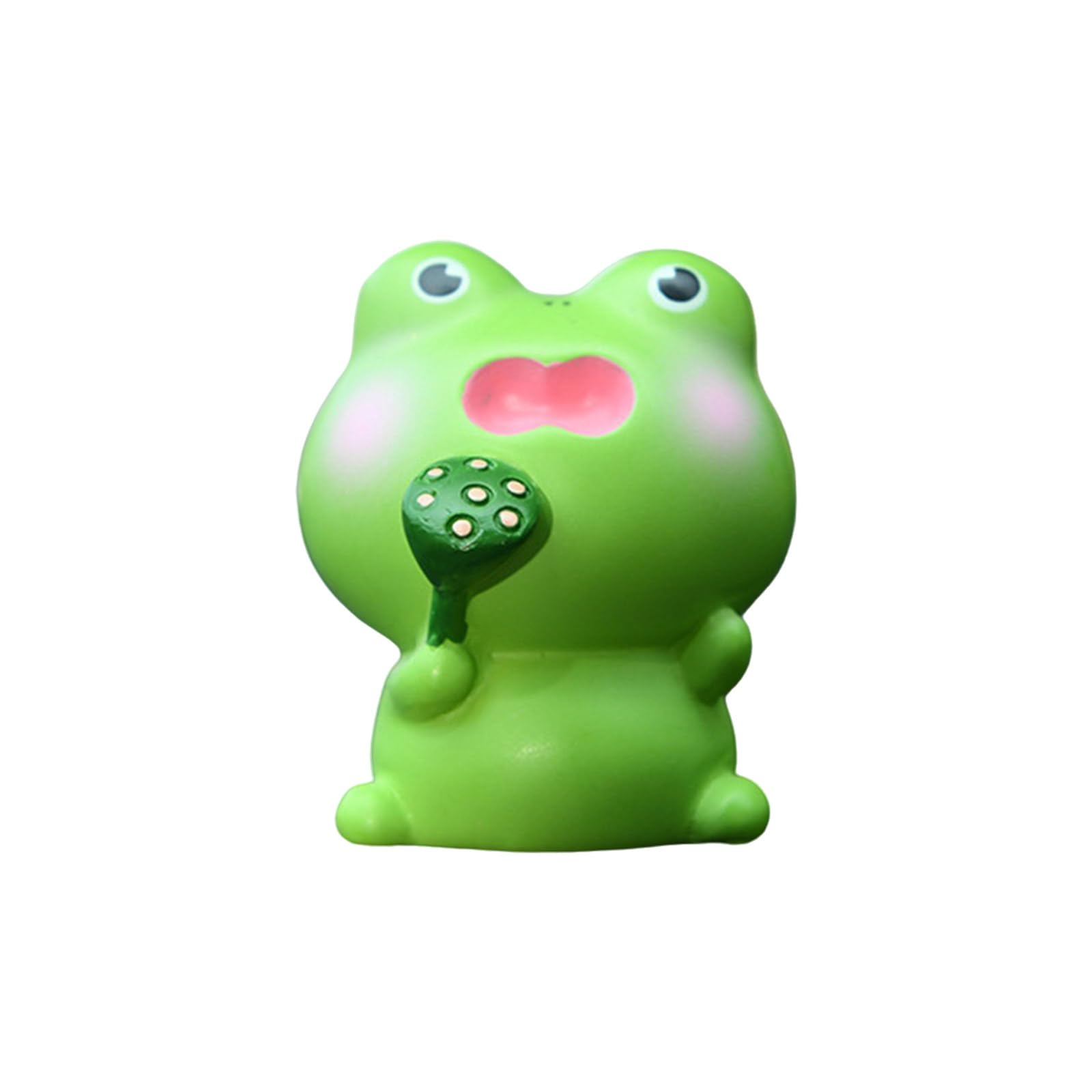 Hsioluted Resin Flower Pots Plant Container Planter Figurines Ornament Accessories for Bookshelf Car Interior and Desktops