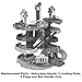 Replacement Parts for Thomas & Friends Trains and Cranes Super Tower Playset - GXH09 ~ Replacement Helicopter Harold, 2 Landing Pads, 2 Flags and Red Handle