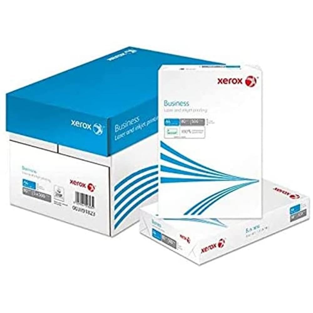Xerox Business - Carta di alta qualità perforata, 4 fori, 80 g/m², formato A4, 5 risma da 500 fogli
