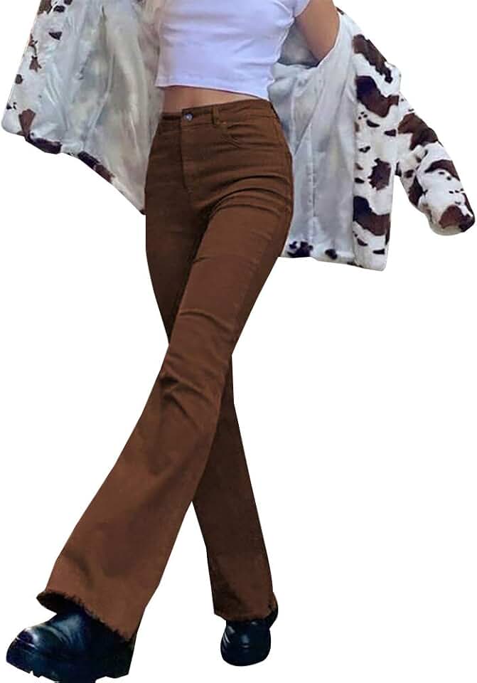 brown jeans womens