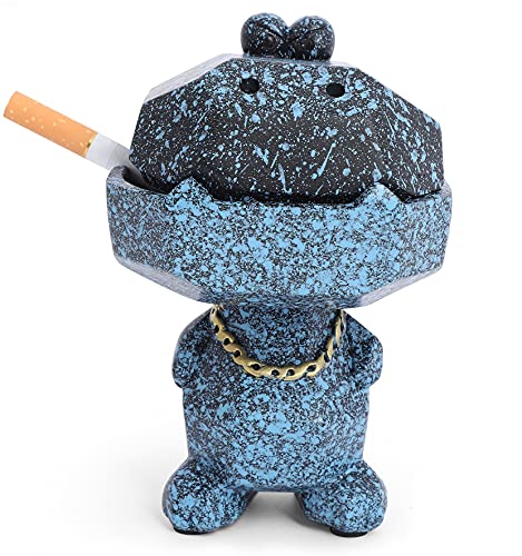 Cute Decorative Ashtrays for Cigarettes Ash tray with Lid FriyGardcn ashtray Ashtray for Weed outside Outdoor Ashtray Windproof Ashtray Mold for Resin Home,Patio,Indoor