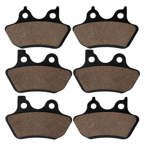 Plaquettes de frein avant et arrière pour Harley-Davidson Road King, Electra Glide, Road Glide, Low Rider, Wide Glide, Super Glide Sport, V-Rod, Sportster...