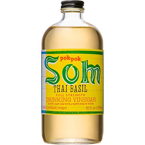 Pok Pok Som Drinking Vinegar (Thai Basil, 1 Bottle)