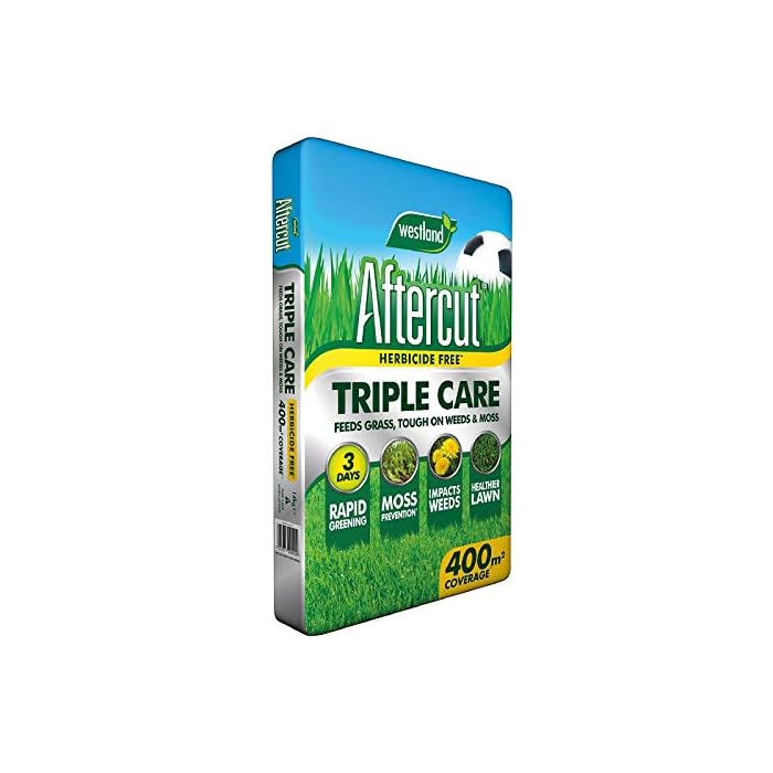Buy Westland Aftercut Triple Care Herbicide Free Lawn Feed Weed and