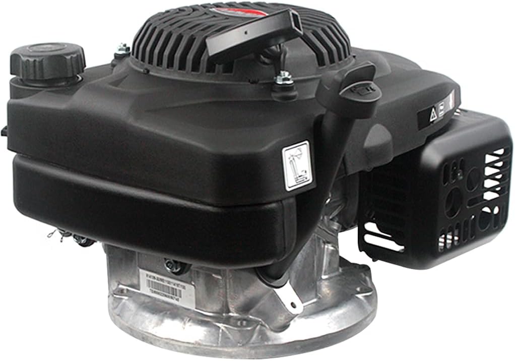 Generico LONCIN 6.5 HP 196 CC Vertical Shaft Engine, side view with controls