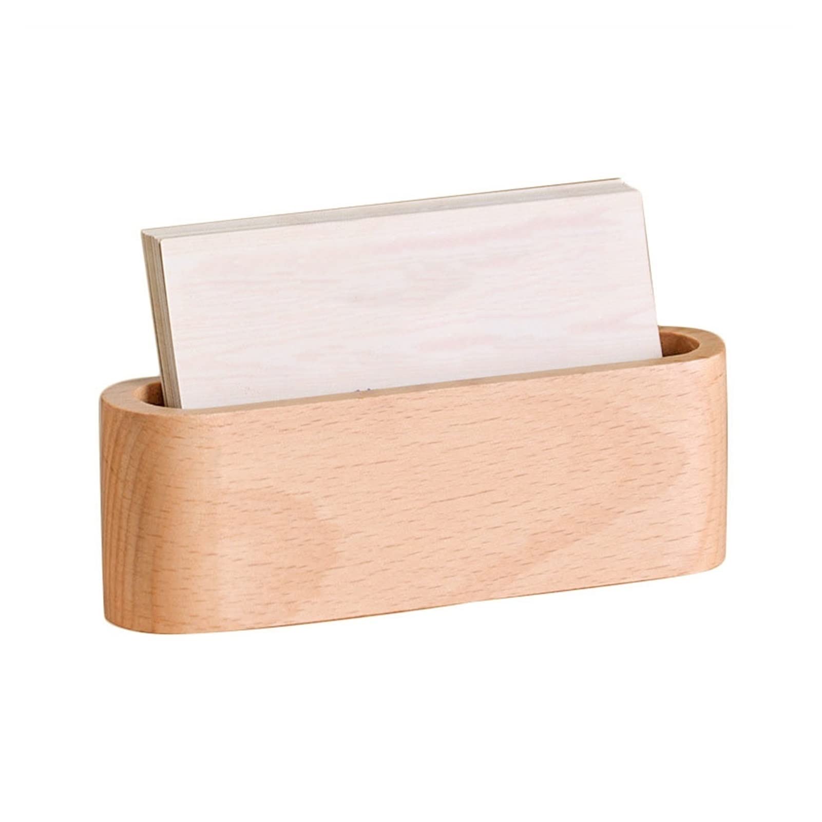 Etui na wizytówki Wizytownik i uchwyt na notatki Urządzenie wyświetlające Stojak na karty Drewniany organizer na biurko Akcesoria biurowe Wizytownik Uchwyt na kartę imienną