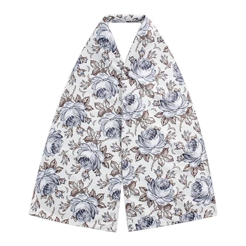 Adult Bib Scarf - Dignified Alternative to Adult Bibs | Washable and Reusable Clothing Protectors | Dining Scarf for Eating Bib, Type 3