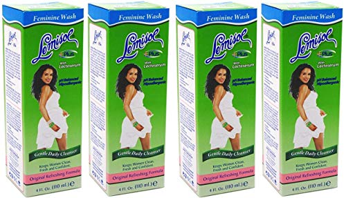 Lemisol Plus Feminine Wash 4 Oz (Pack of 4) 16 Oz Total
