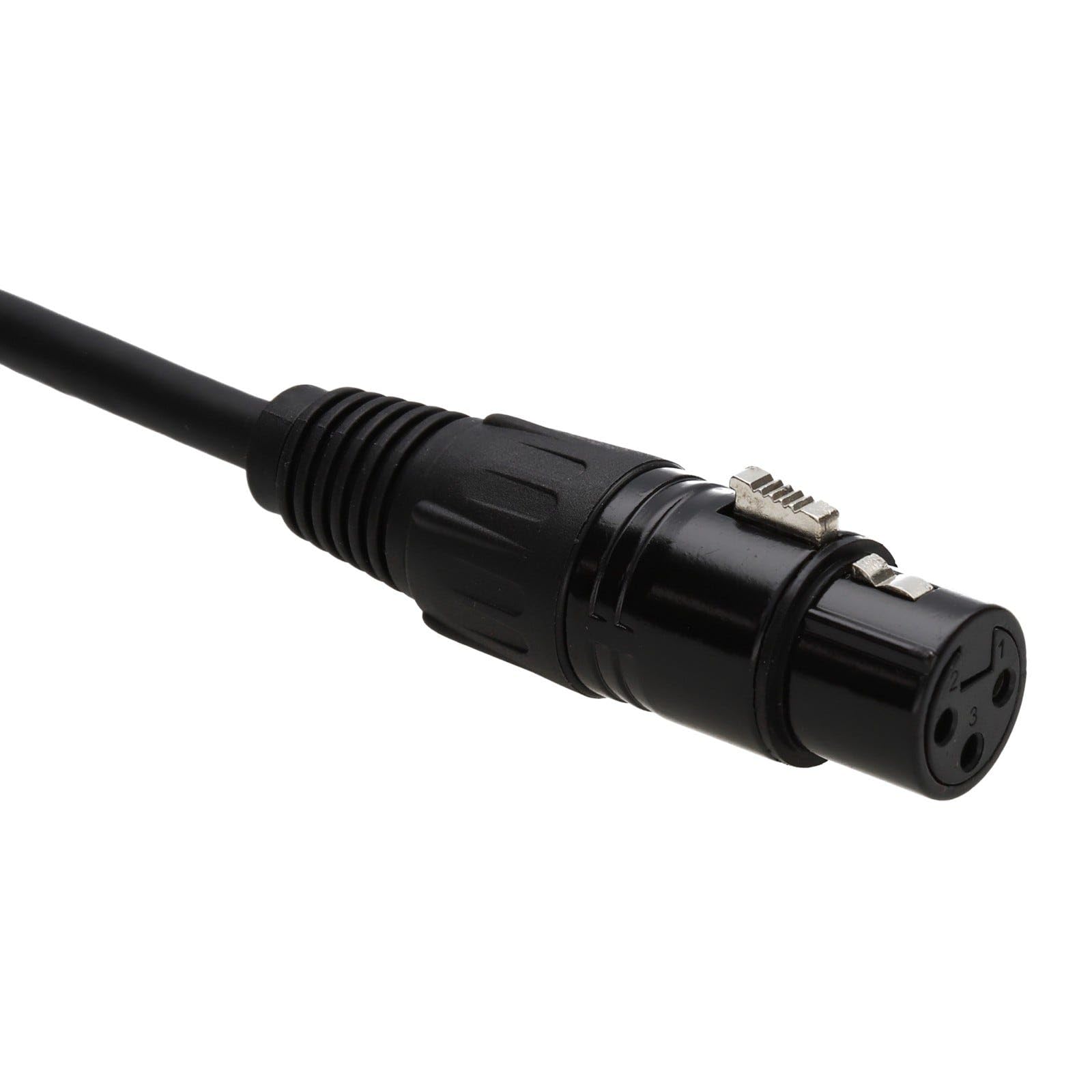 kenable Pulse XLR Mikrofon Männlich Zum Weiblich Audio Kabel Schwarz 40 m [40 Meter/40m]