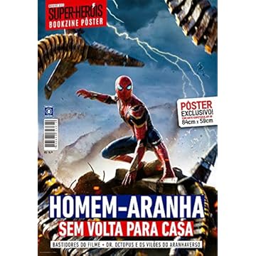 Capa do livro Superpôster Mundo dos Super-Heróis - Homem-Aranha - Sem Volta para Casa