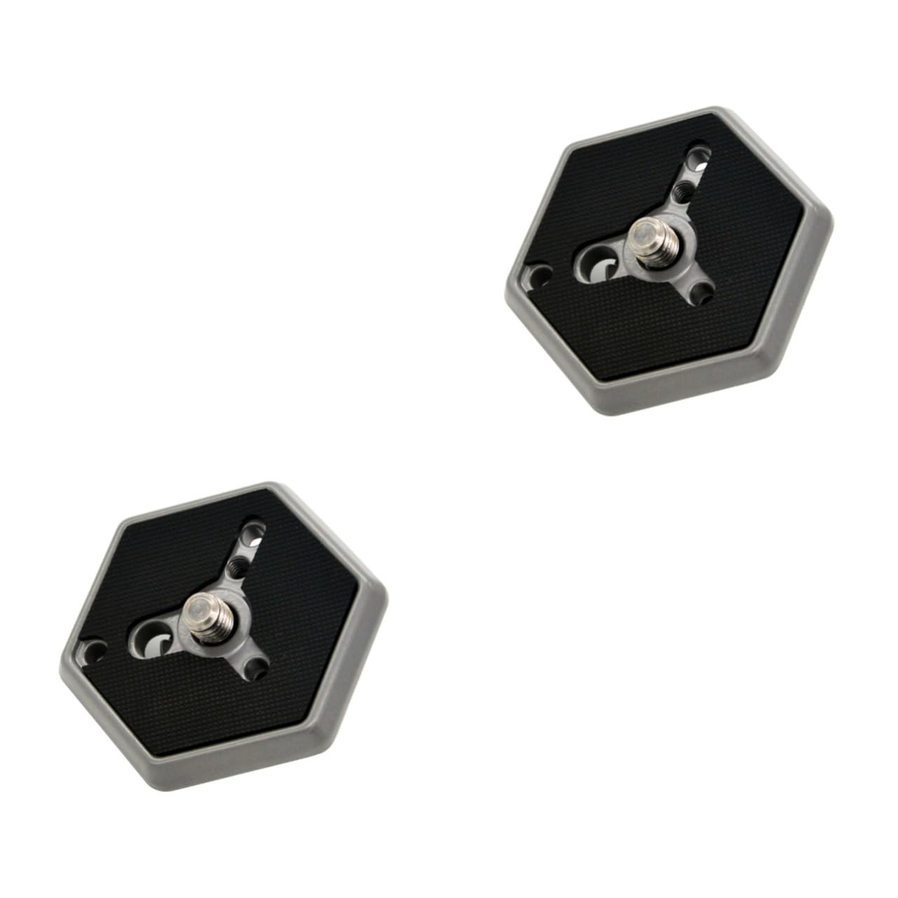 OSALADI 2piezas Placa De Liberación Rápida Hexagonal De Adaptador Compatible Accesorio De Estudio Fotográfico