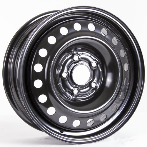 RTX, Steel Rim, New Aftermarket Wheel, 16X6.5, 5X114.3, 64.1, 55, black finish (MULTI APPLICATION FITMENT) X99144N