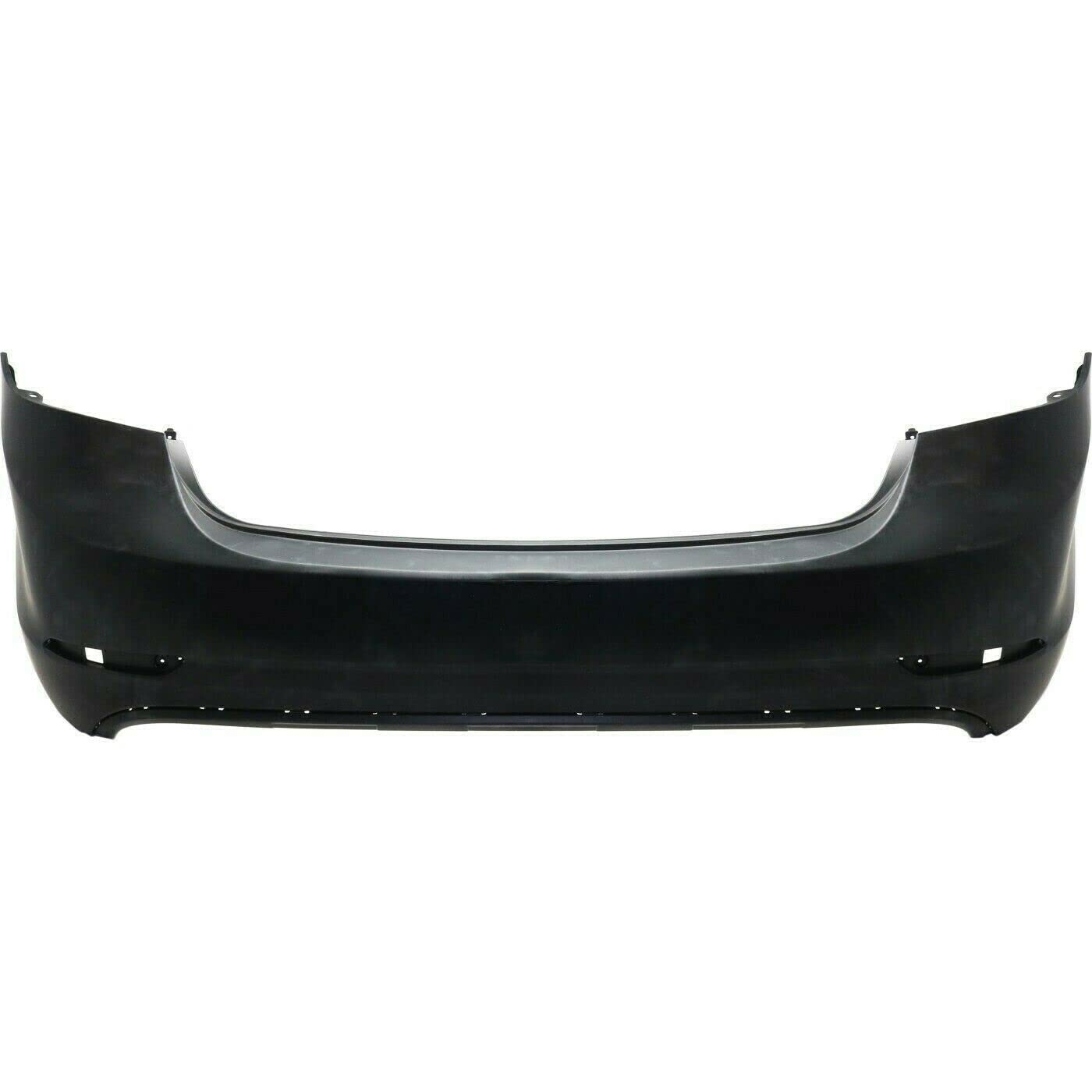 FitParts Compatible With Rear Bumper Cover 2014 2015 2016 Hyundai Elantra L GL GLS Limited SE Sport Sedan 14 15 16. New, Primed and Ready for Paint. W/o Parking Aid Sensor Holes.