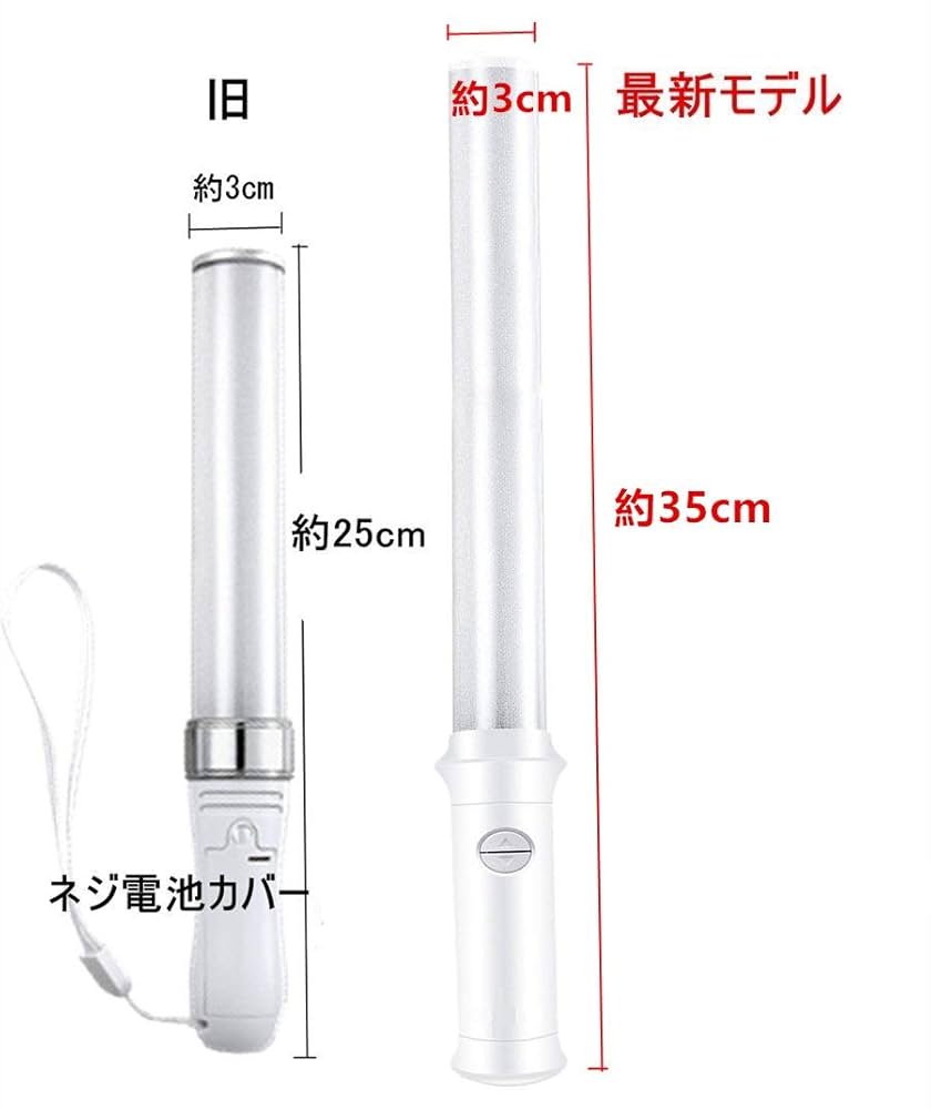 ペンライト確認用 Amazon.co.jp: LED ペンライト コンサートライト高輝度 15色