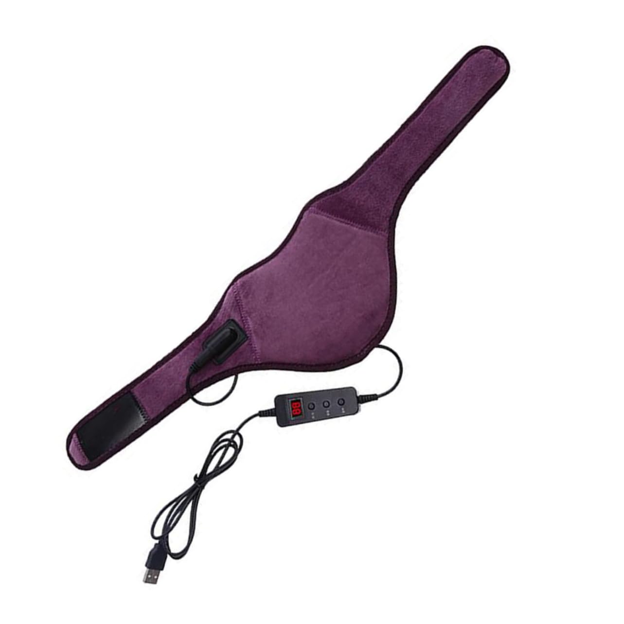 GLEAVI 3 Piezas Protector De Cuello Morado Cinturón De Calefacción Para El Cuello Almohadilla Térmica Eléctrica Cinturón Calentado Collarín Púrpura Maquillaje Tonos Terrestres