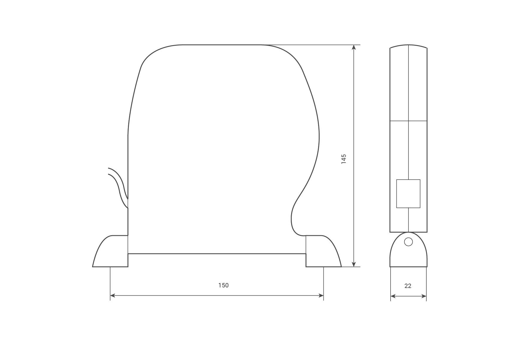 Avvolgitore per tapparella - Avvolgitore per tapparelle - Soluzione pratica per tapparelle esterne, semplice montaggio a parete, incl. cinghia da 5 m - Antracite