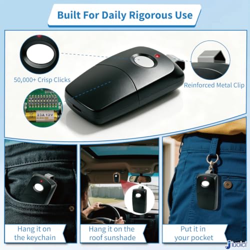 Image of Upgraded 3089 Multicode Gate Opener Remote Control, Linear Garage Remote