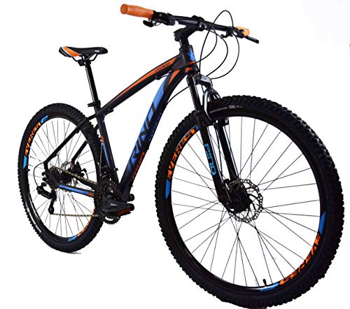 BICICLETA ARO 29 RINO EVEREST COLOR - 24V CAMBIOS SHIMANO - FREIO HIDRAULICO - SUSPENSÃO C/TRAVA