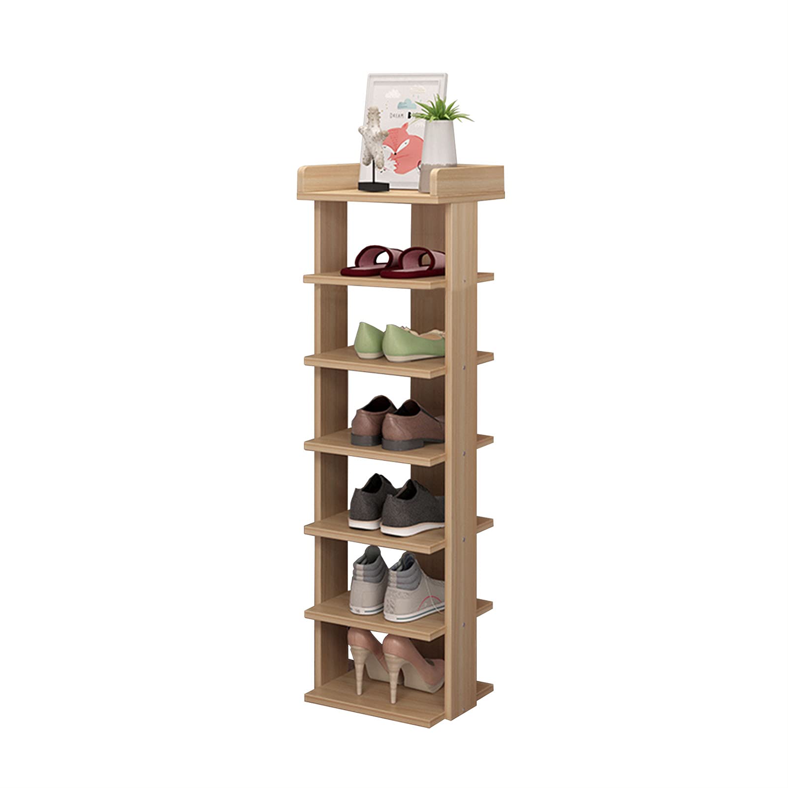 Buy Youyijia7 Tier Narrow Shoe Rack 104 * 25 * 27Cm Tall Narrow Shoe
